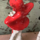 Vintage pair devil ballerina shakers