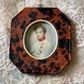 Antique miniature portrait painting