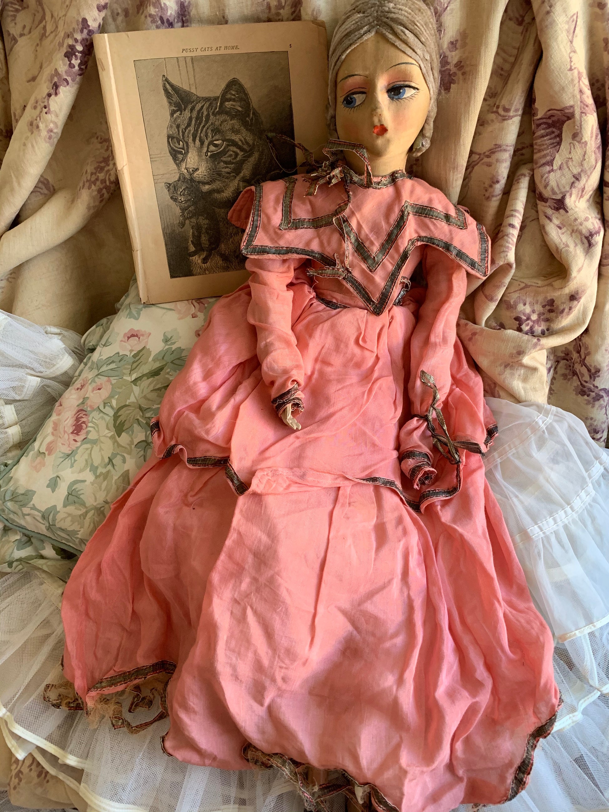 ANCIENNE TÊTE POUPÉE de salon boudoir doll shabby chic EUR 32,00 - FR ANCIENNE TÊTE POUPÉE de salon boudoir doll shabby chic EUR 32,00 - FR