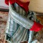 Vintage striped knee hugger elf