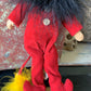 Vintage 60s Holiday Fair devil pixie doll