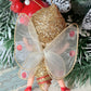 Vintage anthropomorphic pixie wasp ornament
