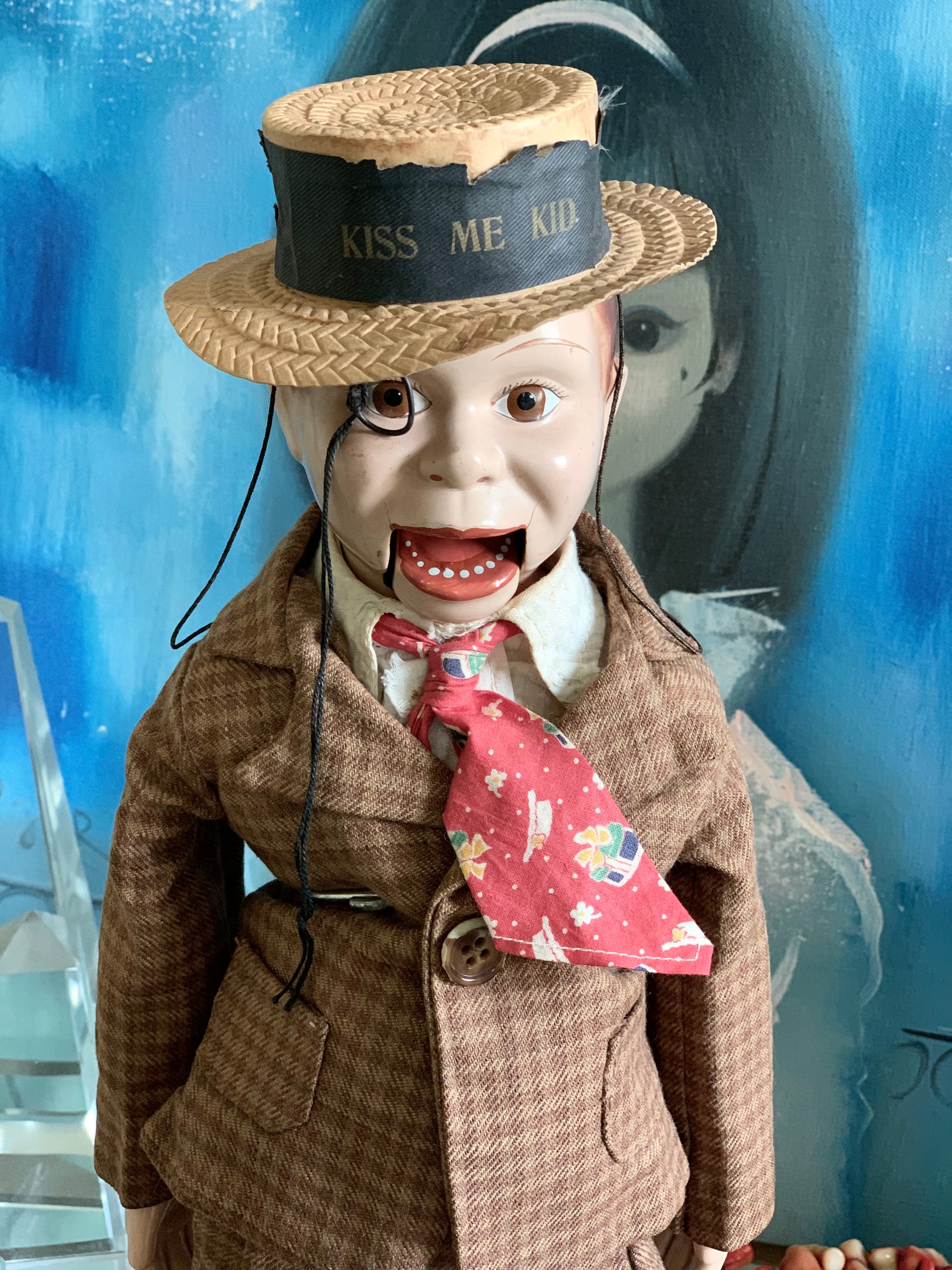 Original Charlie McCarthy ventriloquist dummy used by Edgar Bergen