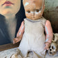 Vintage creepy cute old worn Effanbee baby doll