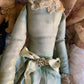 Vintage blond flapper boudoir doll