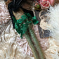 Vintage small shabby pierrot doll
