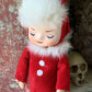 Vintage 60s Holiday Fair red devil pixie doll