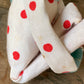 Vintage snowman knee hugger
