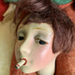 Vintage Cubeb smoker boudoir doll