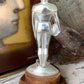 Vintage football player trophy 60s figural award statue