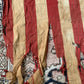 Vintage tattered old 48 star USA flag