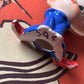 Vintage miniature blue elf figurine