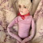 Vintage smoker boudoir doll in pink