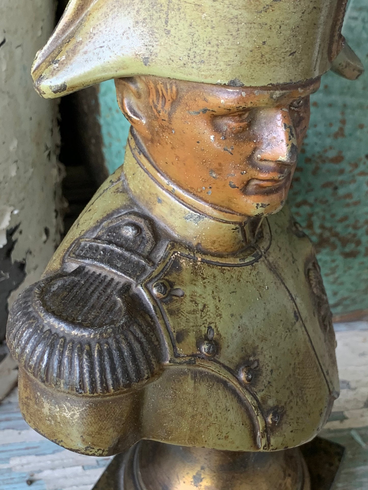Vintage Napoleon bust statuette