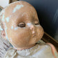 Vintage creepy cute old worn Effanbee baby doll
