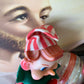 Vintage knee hugger elf Christmas shelf sitter pixie