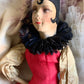 Vintage time worn boudoir doll