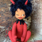 Vintage rare winking devil pixie doll
