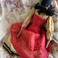 Vintage boudoir doll antique French flapper doll