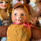 Vintage rubber face bear retro stuffed toy teddy