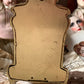 Vintage miniature fancy French style vitrine cabinet