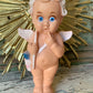 Vintage rubber squeaky toy angel I Love Lucy cupid doll