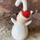 Vintage snowman figurine retro Japan Christmas decoration