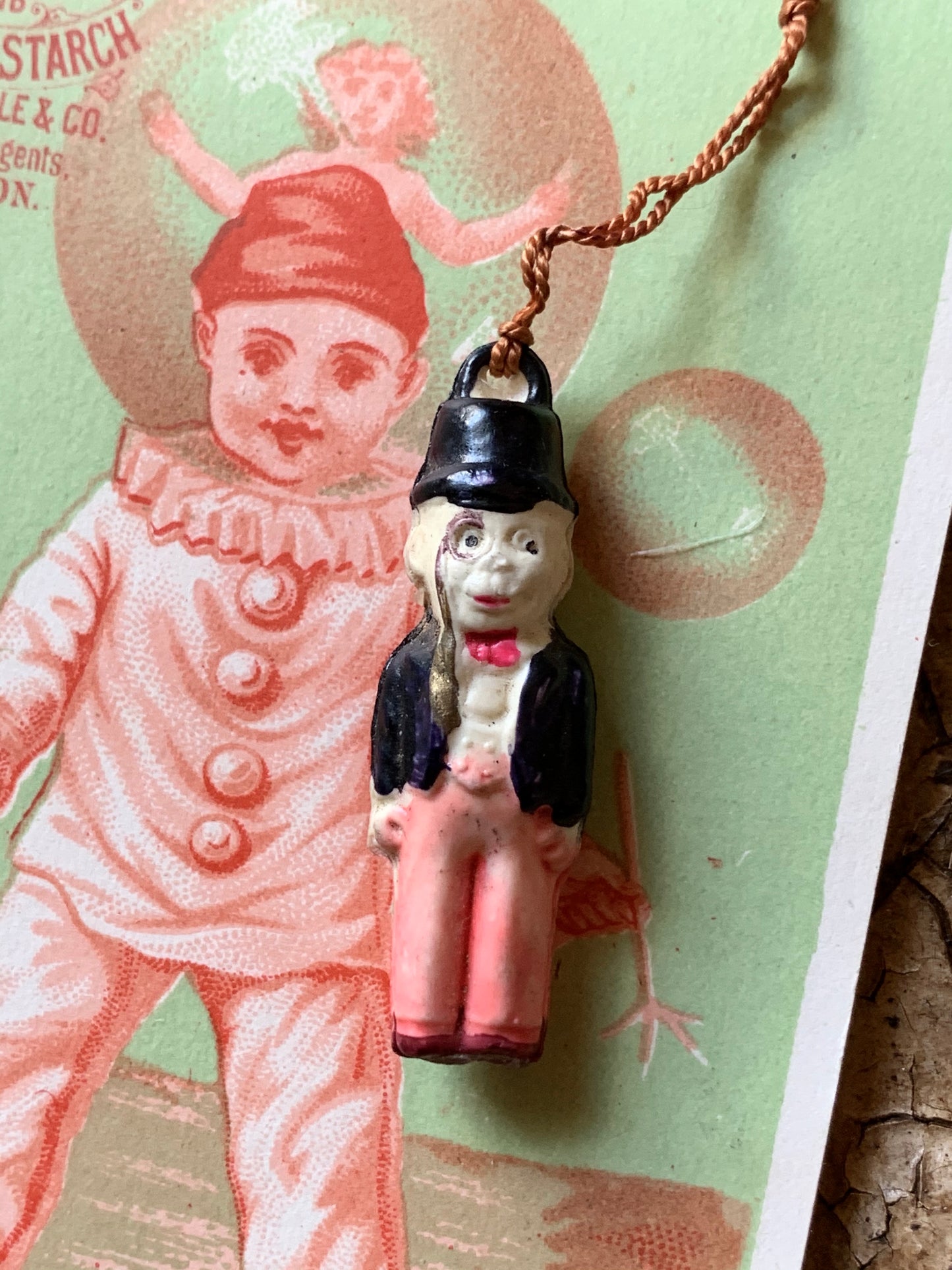 Vintage mini Charlie McCarthy charm