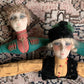 Vintage boudoir doll hanger