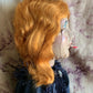 Antique smoker boudoir doll age worn flapper doll