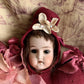 Antique doll head pincushion