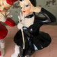 Vintage pair devil ballerina shakers