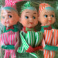Vintage striped neoen knee hugger elves in original package