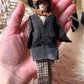 Vintage mini smoker doll