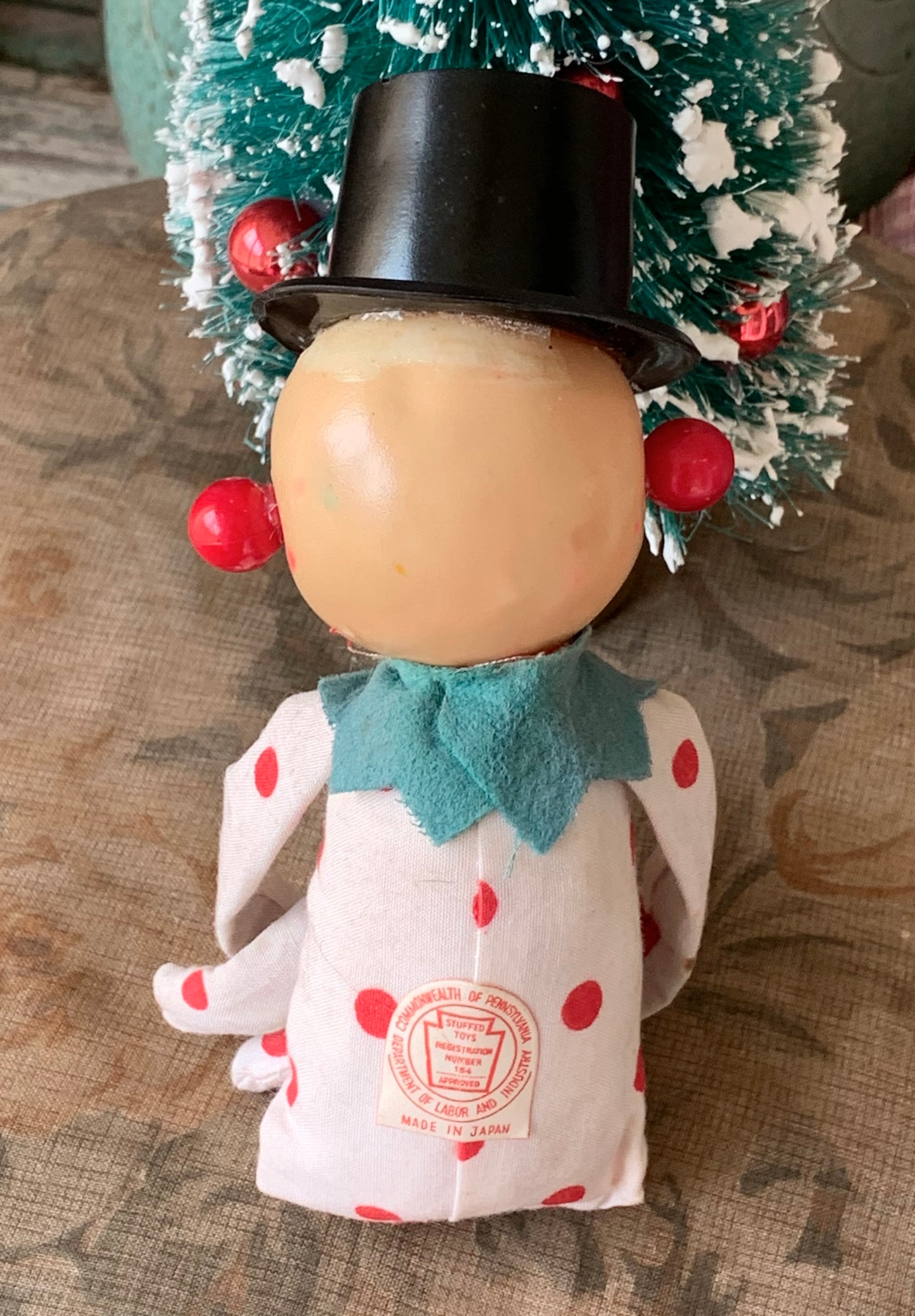 Vintage snowman knee hugger