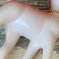 Vintage pink Christmas reindeer