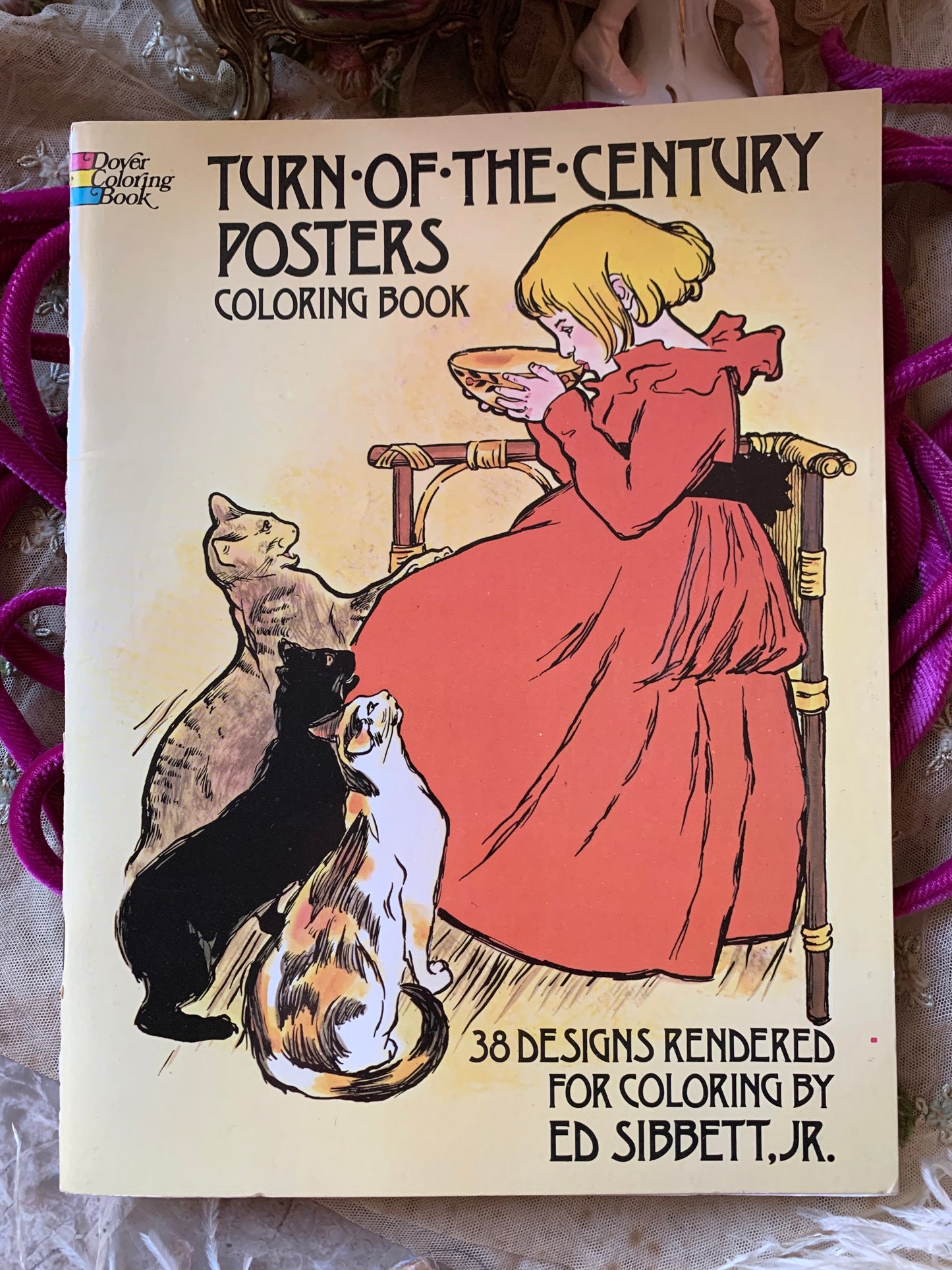 Vintage Turn of the Century Posters coloring book
