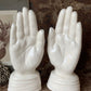 Vintage pair of ceramic hands