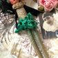 Vintage small shabby pierrot doll