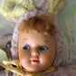 Vintage small stuffed bunny girl