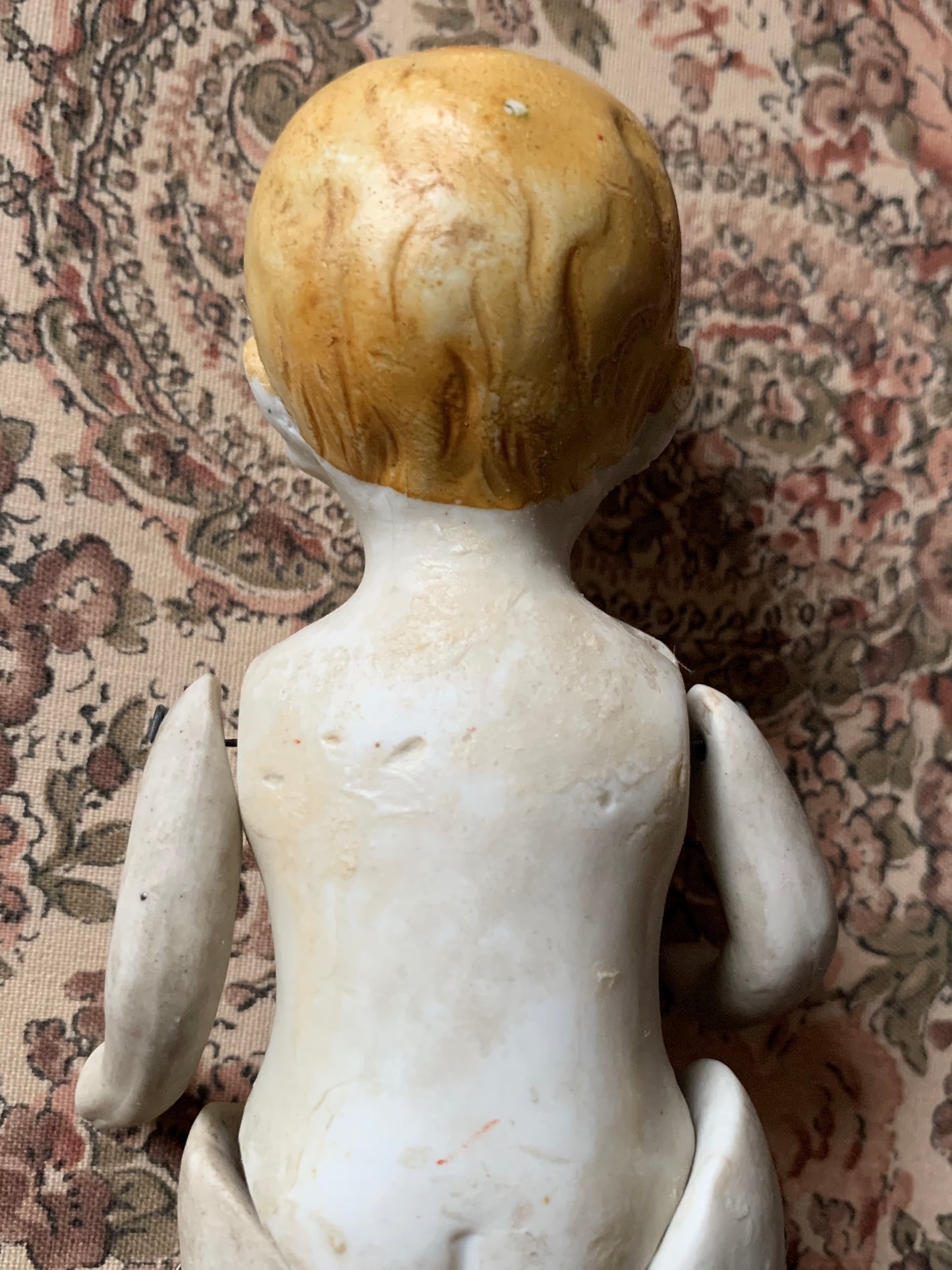 Vintage pouty bisque jointed doll