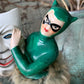 Vintage devil ballerina with mask figurine *repaired as-is