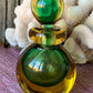 Vintage Murano Sommerso glass perfume bottle