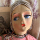 Antique flapper boudoir doll