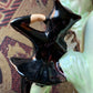 Vintage pair devil ballerina bookends *as-is