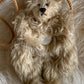Vintage small teddy bear purse