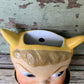 Vintage Norcrest Japan devil head pixie wall pocket