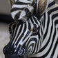 Vintage Italian zebra statue
