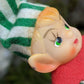 Vintage knee hugger elf on balloon
