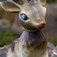 Vintage big eye Japan Christmas reindeer